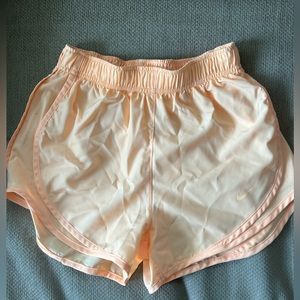 Bright Orange Nike Running Shorts